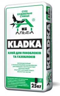 Клей для піноблоків та газоблоків ”KLADKA”