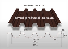 Профнастил Н-75