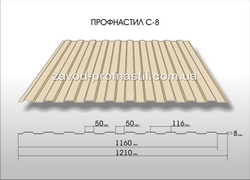 Профнастил С-8 стеновой