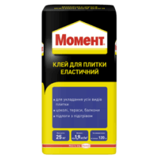 Момент Клей для Плитки Эластичный, 25кг