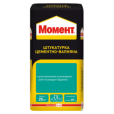 Момент Штукатурка цементно-известковая, 25кг