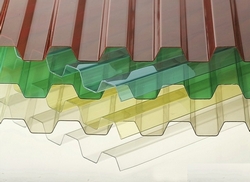 Тм Bauglas Greca волновой поликарбонат бронза 2х1.05