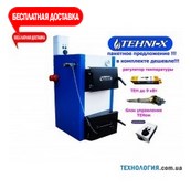 Пакетное предложение "2в1" электро-твердотопливный котёл Tehni-x КОТВ - 15-У-премиум, 15 квт