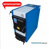 Котёл длительного горения TEHNI-X КОТВ ДГ - 30 Professional, 30 квт, возможность работы на пеллетах