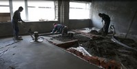 Напівсуха стяжка підлоги