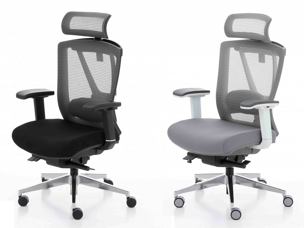 Ергономічне крісло Ergo Chair 2 сірого кольору
