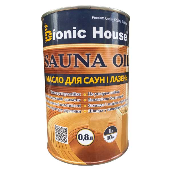 Sauna Oil олія для саун та банних полиць 0,8 л