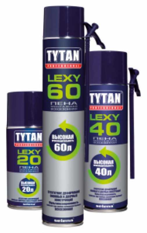Монтажная Пена Lexy Allseason 60/40/20