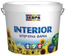 Краска интерьерная акриловая стойкая к мытью "INTERIOR"