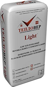 Теплоизоляционная штукатурка "Тепловер Light