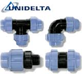 Зажимные фитинги UNIDELTA