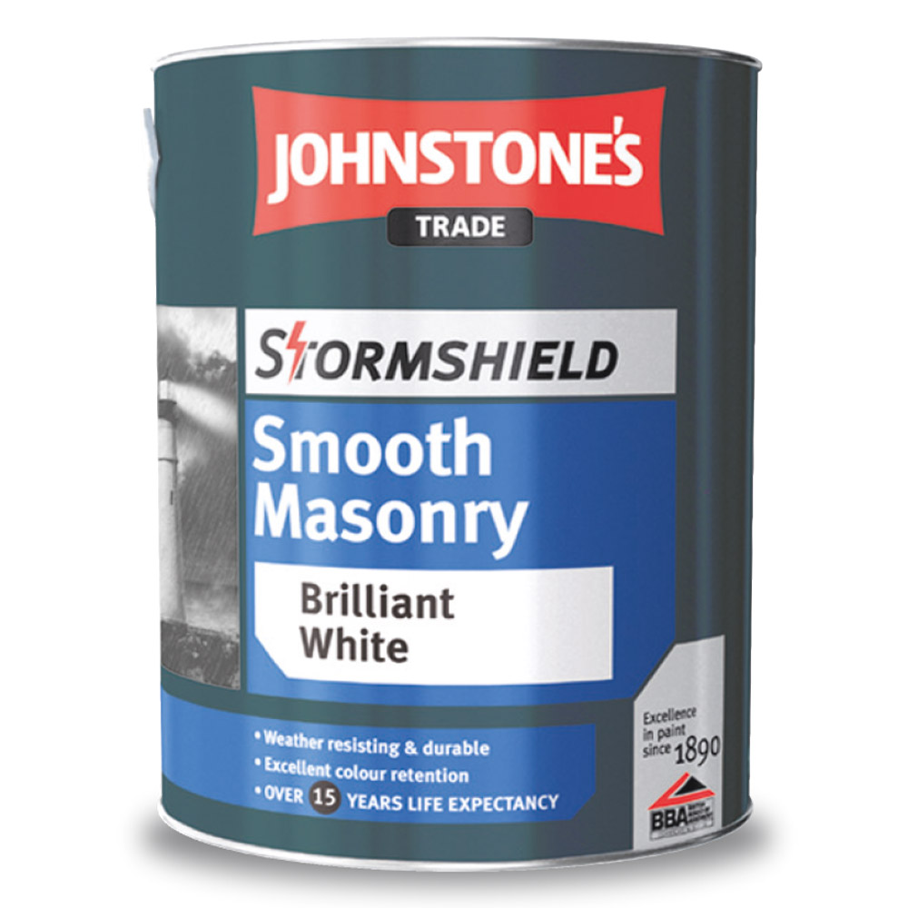 JOHNSTONE`S Stormshield Smoosh Masonry Finish 10л.