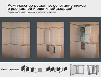 Ревизионные люки под плитку (Люки невидимки)