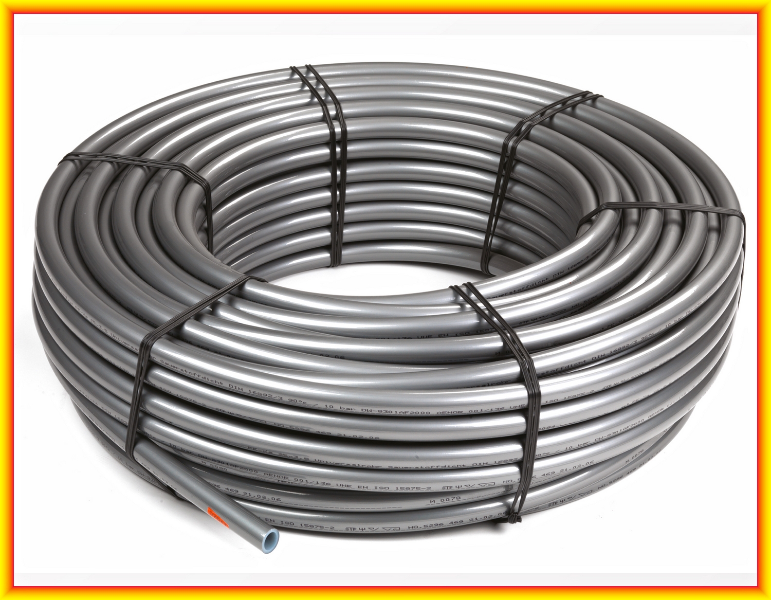 Труба 20*2, мм PEX-a для отопления и воды HeatPEX