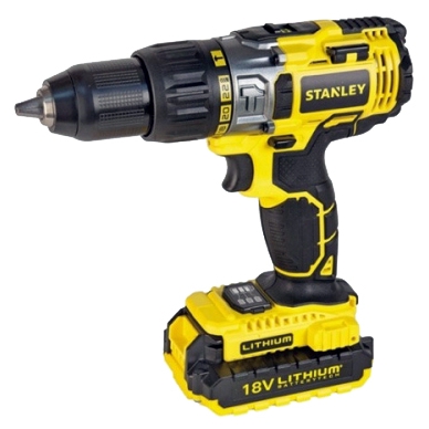 Аккумул. уд. дрель-шуруповерт Stanley STDC18LHBK