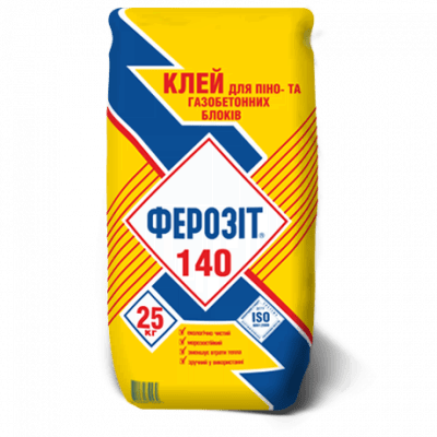 Клей для газоблоков Ферозит 140