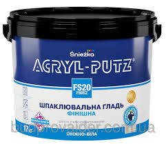 Снєжка Акрил-Путц Фініш акрилова шпаклівка, 5кг.