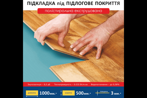 Подложка под ламинат / паркет Оптовые Цены.