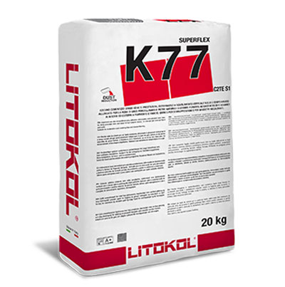 Клей для плитки высокоэластичный Superflex K77