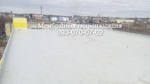 Мембранная кровля, ремонт мембранной крыши
