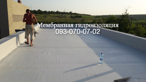 Устройство мембранной кровли  в Кропивницком