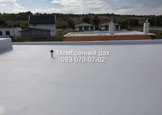 Дах під ключ. Мембранна покрівля