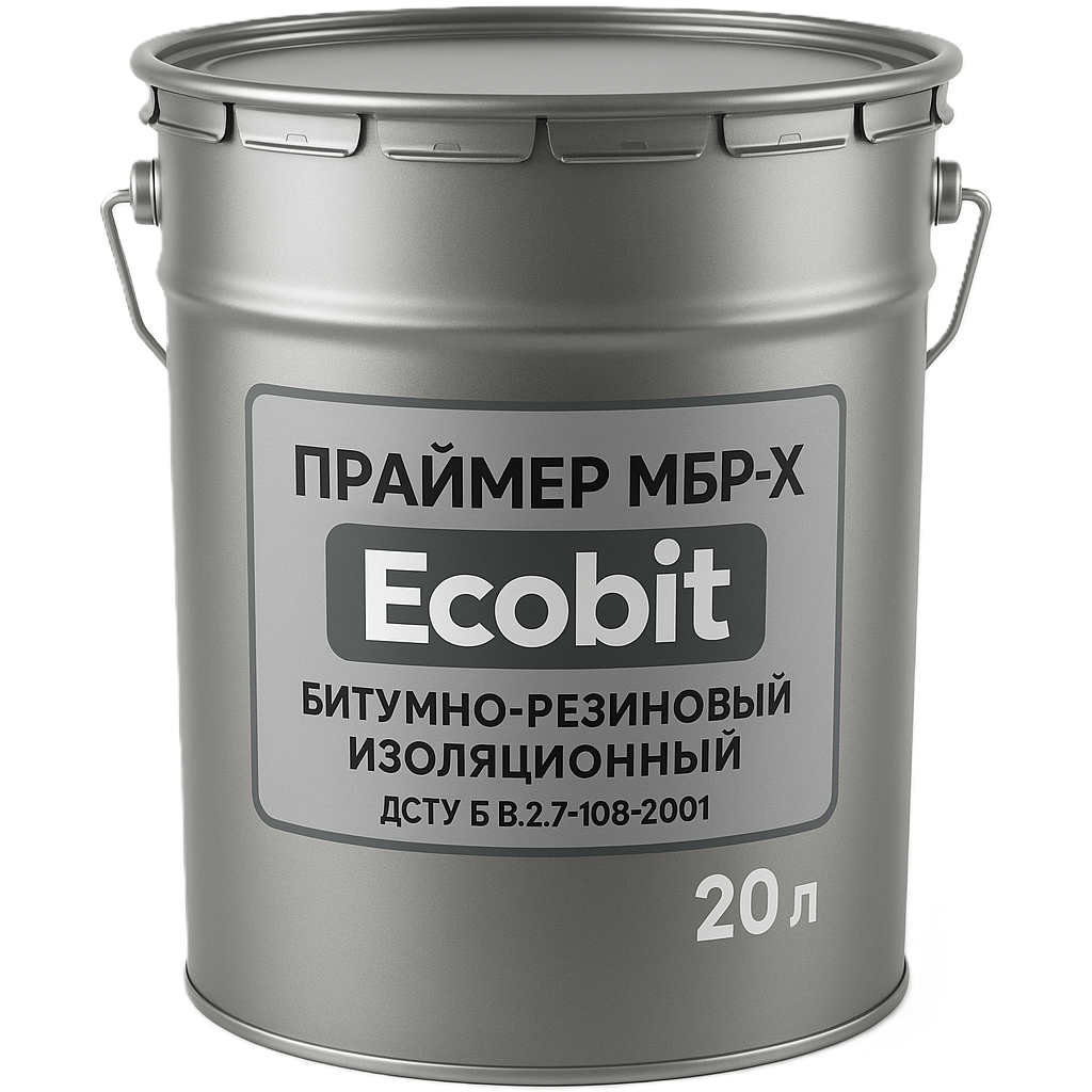 МБР-Х Ecobit бітумно-гумовий праймер 20 л