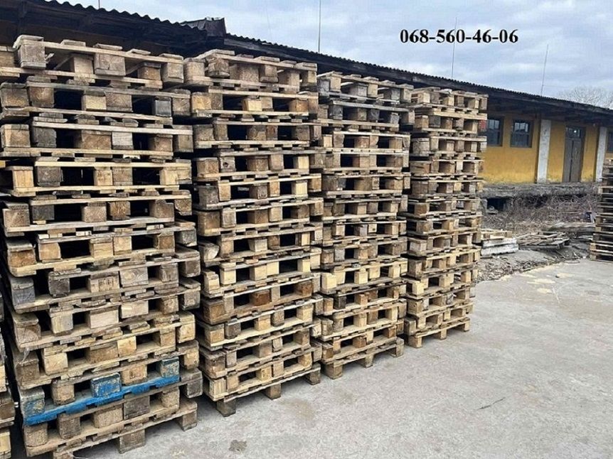 Продаж дерев`яних піддонів бв оперативно у Дніпрі